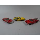 A Collection of Three Dinky Toy Cars Comprising of Lotus Europa,