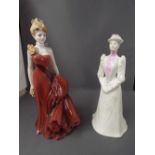 A Coalport Lady Ladies Fashion Felicity and One Other Ladies of Fashion Janet.
