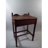 An Early 20th Century Child's Lift Top Desk Possibly Converted From a Hall Stand.