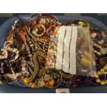 A Tray of Costume Jewellery.