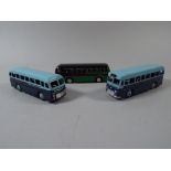 A Collection of Three Dinky Toy Cars Comprising of Two Leyland Royal Tiger Duple RoadMaster and One