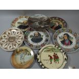 Three Modern Royal Doulton Plates, TC 1040,D6306,