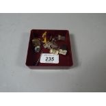 A Collection of Rolls Royce Cufflinks, Pins Etc.