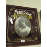 A Reproduction Framed Pears Soap Advertisement.