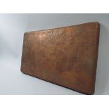 An Early 20th Century Copper Printing Plate Turned Tray,
