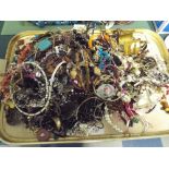 A Tray of Costume Jewellery.