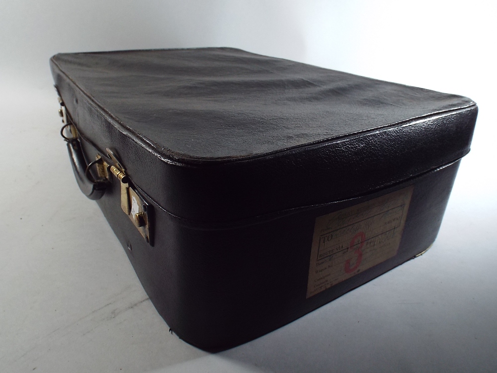 A Vintage Suitcase with Great Western Railway Label.