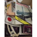 A Box Containing Various Printed Ephemera to Include Commonwealth Games Souvenir Brochure An AA