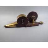 A Set of Victorian Brass Mounted Bellows with Hand Crank Mechanism.