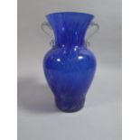 A 20th Century Murano Glass Two Handled Vase.