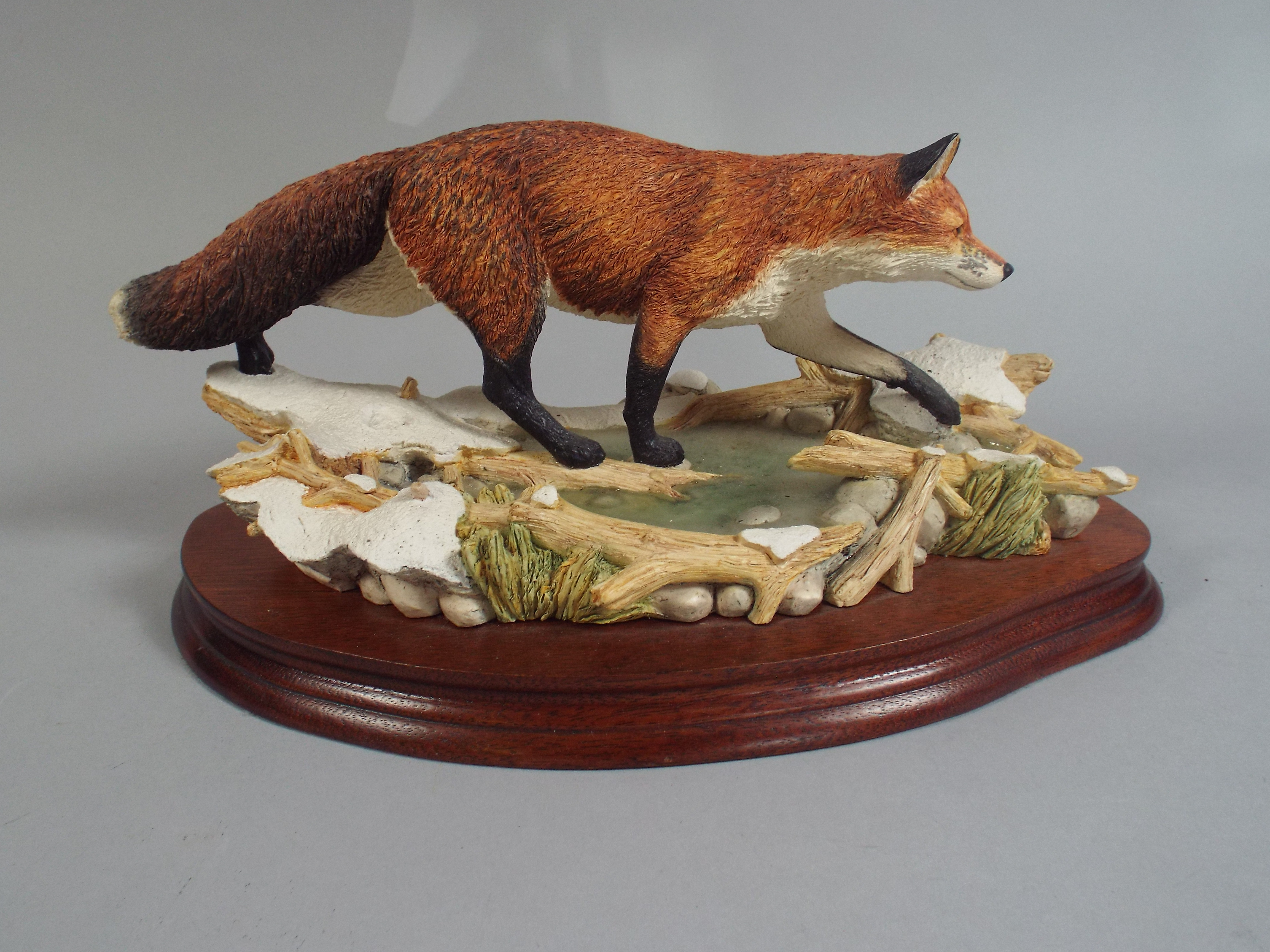 A Border Fine Arts Study of a Fox,