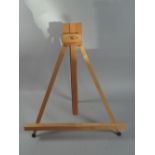 A Winsor and Newton Small Artists Easel or Picture Stand.