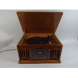 A Vintage Style Radiogram with CD Player.