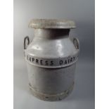 A Small Milk Churn for The Express Dairy 46 Cm High.