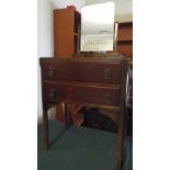 A Two Drawer Dressing Chest.