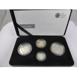 A Collection of Miscellaneous Silver Proof Set, including three Britannia Collection four coin sets,