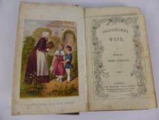 A Quantity of Antique Books including Grandmamma Wise by the The Religious Tract Society; Lord Byron