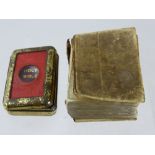 A Miniature Holy Bible, David Bryce & Son, London, Henry Frode in original case together with