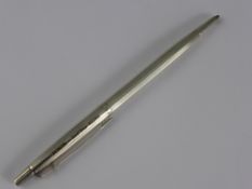 A Silver Patek Phillipe Retracting Pen