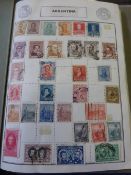 A collection of all-world stamps in two albums and loose, the album containing some good early