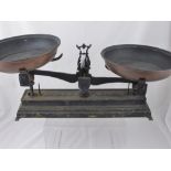 A set of " Force " industrial weighing scales.