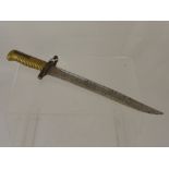 A WWI Rifle Bayonet nr 856, approx 41 cms