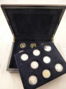 A Collection of Seventeen Silver Proof 2006 Queen Elizabeth II Coins together with a silver proof