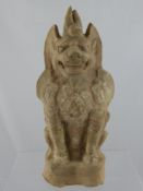 An Antique Chinese Tomb Guardian, this Minqi is created for internment and the protection of