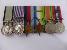 A Group of Five Medals, including the Military Cross, 1939 - 45 Star,.the African Star with North