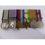 A Group of Five Medals, including the Military Cross, 1939 - 45 Star,.the African Star with North