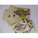 A Set of French Playing Cards by E. Malmenayde, Paris, printed on Knave & Clubs, circa 1813.