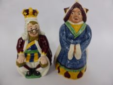 Two Beswick Alice Series Figurines depicting the King and Queen of Hearts (2).