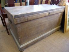 A Vintage Pine Blanket Box, approx 56 x 102 x 108 cms