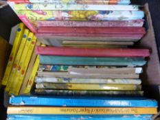 A Quantity of Vintage Children's Books, including Rupert the Bear amongst others, approx 20