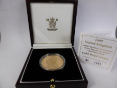 A Royal Mint 1997 United Kingdom Golden Wedding Anniversary of Her Majesty the Queen and Prince