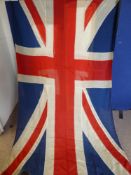 A Vintage Union Jack Ensign, approx. 275 x 150 cms.