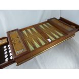 A Franklin Mint "Excalibur" Backgammon Set, with original certificates.