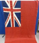 A Vintage British Flag, approx. 130 x 260 cms.