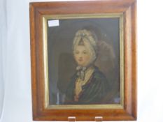 Two Victorian Prints, depicting ladies, in period costume, framed and glazed, both prints bear a "