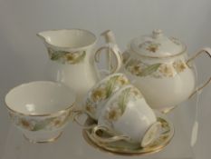 A Part Duchess 'Greensleeves' pattern, the set including teapot, eight tea cups, two mugs, twelve