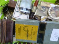 Miscellaneous Items, including miniature Wray periscope, aluminium 50 year calendar military cap