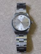 A Gentleman's Vintage Rolex, Stainless Steel Oyster Perpetual AirKing Precision, the watch having