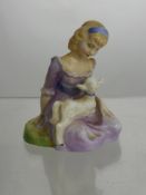 Royal Doulton Figurine, 'Mary had a little lamb', nr HN 2048, approx 9 cms