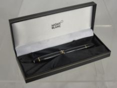 A Mont Blanc Meisterstuck Fountain Pen, nr 4810, in the original box.