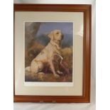 John Trickett a limited edition print No. 645/850 depicting a Labrador, signed in pencil bottom