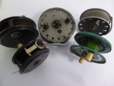 A Collection of Miscellaneous Vintage Fly Reels, including Bakelite, Allcock, Aerialite, Condex by J