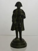 Circa 19th Century Cast Bronze Figurine of Napoleon,  approx 13 cms