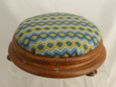 A Victorian Footstool.