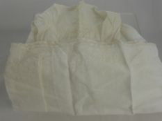 An Antique Child's Lace and Cotton Christening Robe.