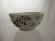 A Collection of Miscellaneous Items, including an antique Famile Rose bowl, blue and white tureen,